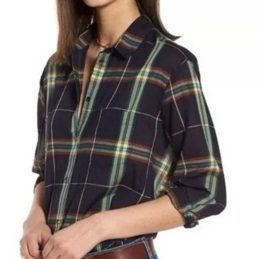 Madewell plaid shirt